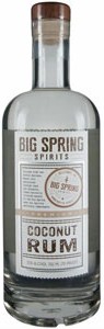 Big Spring Spirits Coconut Rum