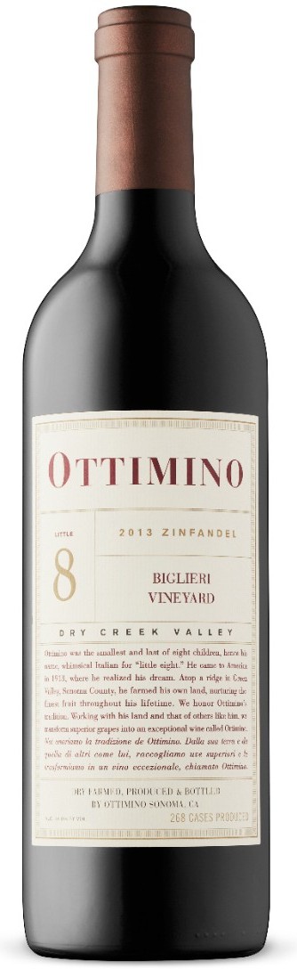 Bill Knuttel Ottimino Biglieri Dry Creek Ov Zin 2013