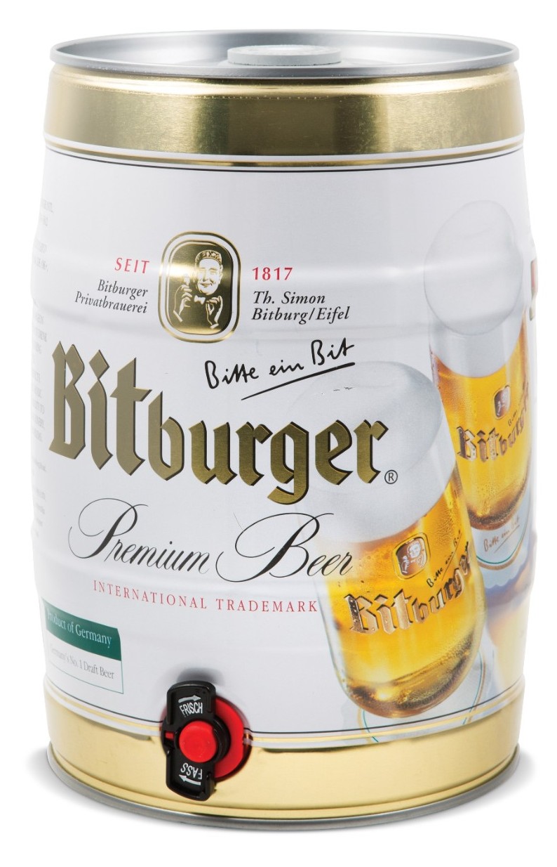 Bitburger Keg With Taper