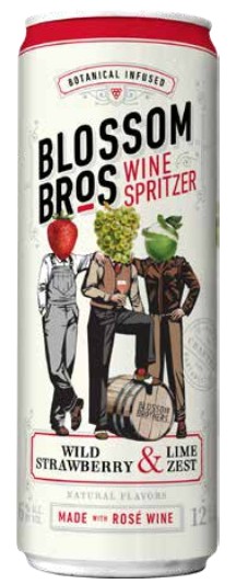 Blossom Brothers Wild Strawberry & Lime Zest