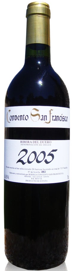 Bodega Convento San Francisco Aldeaso̱a 2005