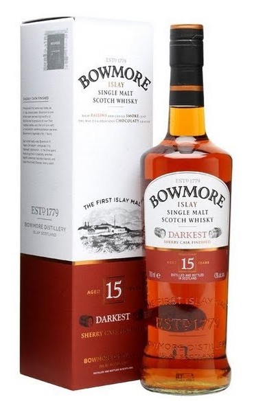 Bowmore Darkest 15 Years Old Islay Single Malt Scotch Whisky
