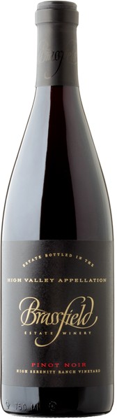 Brassfield Estate High Serenity Ranch Pinot Noir 2012