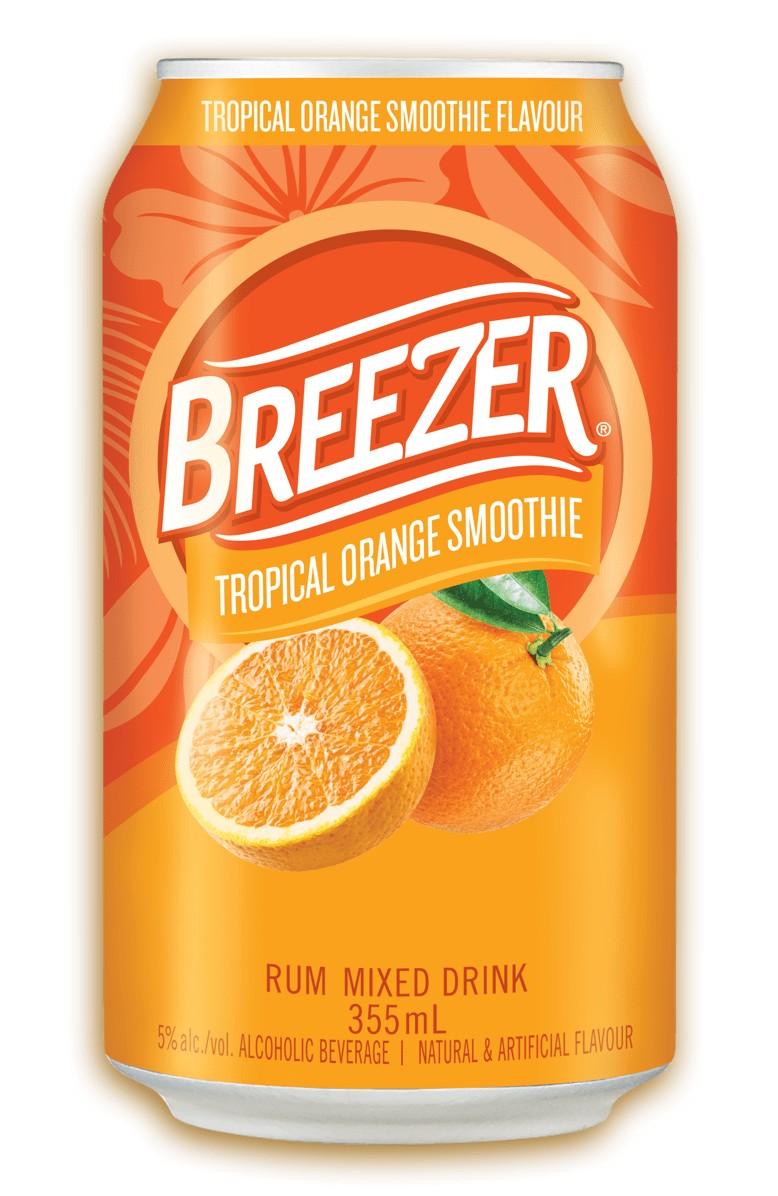 Breezer Tropical Orange Smoothie