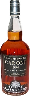 Bristol Classic Rum Caroni Trinidad 1996