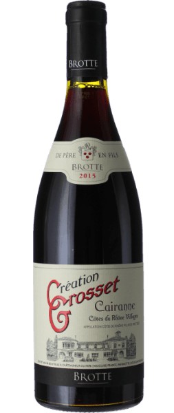 Brotte Domaine Grosset Cotes du Rhone Cairanne