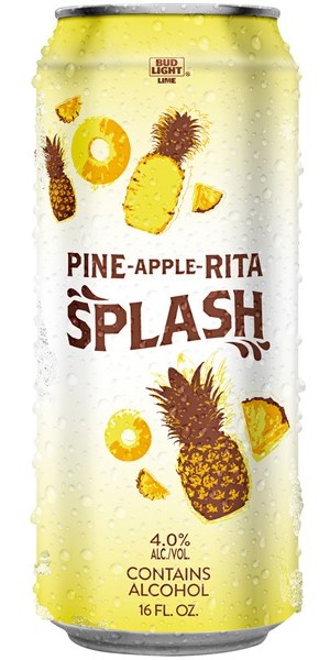 Bud Light Lime Pine-Apple-Rita Splash
