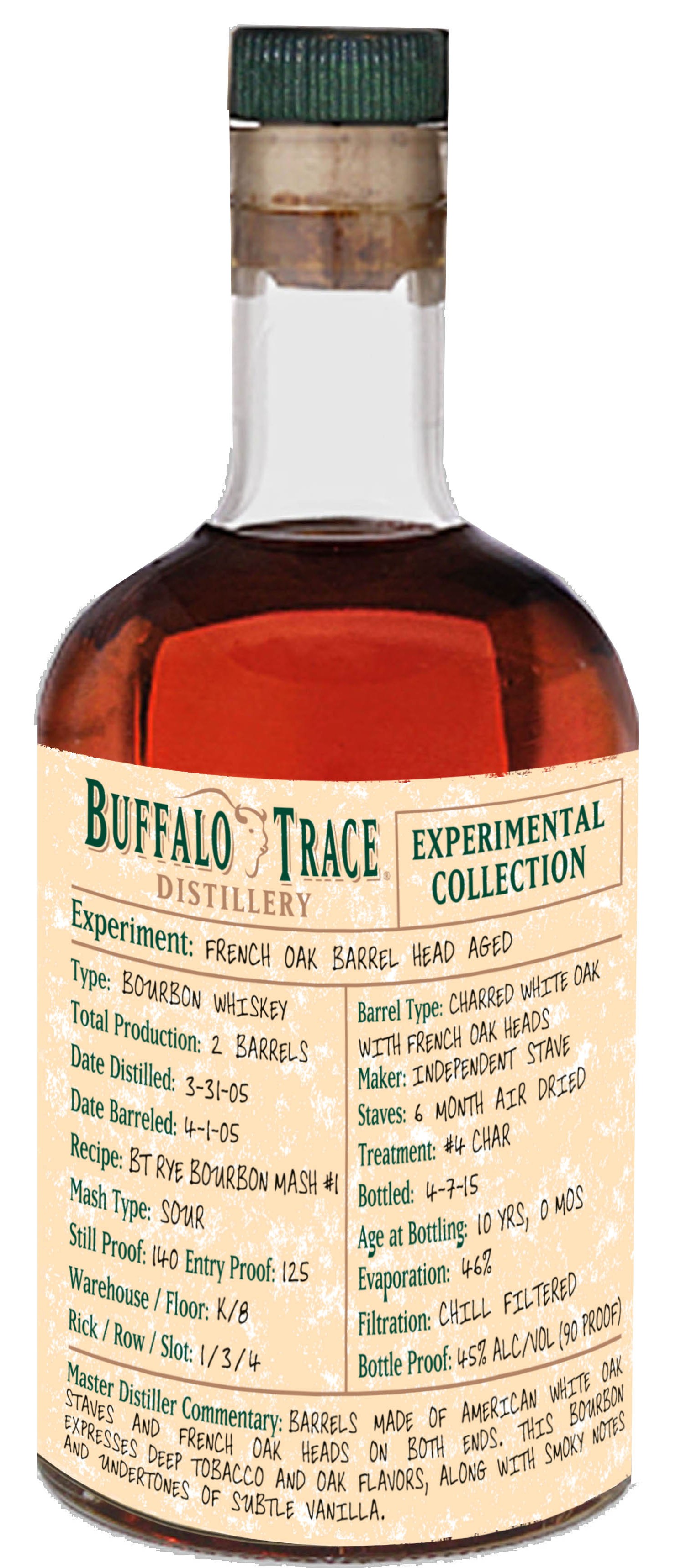 Buffalo Trace Experimental Collection French Oak