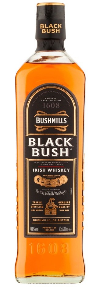 Bushmills Black Irish Whiskey