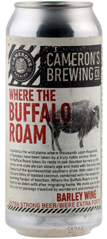 Cameron's Where the Buffalo Roam Barley Wine