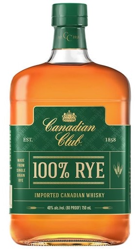 Canadian Club 100% Rye Whiskey