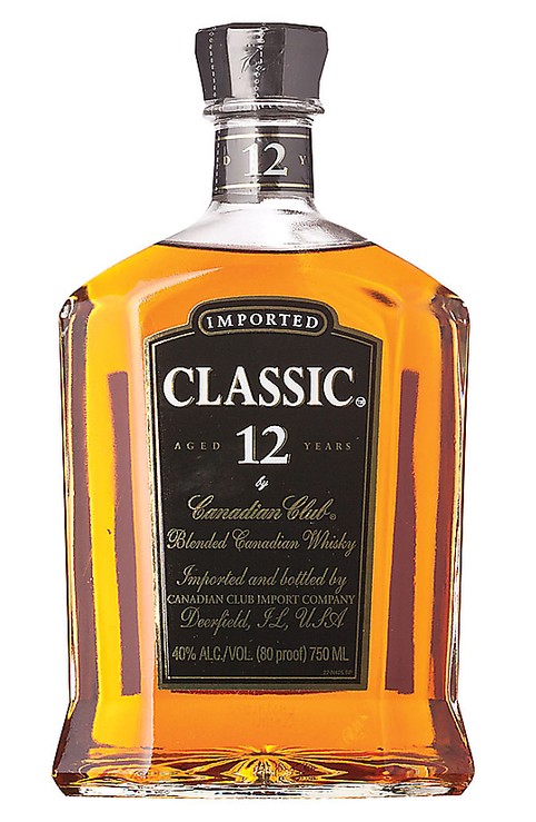 Canadian Club Classic 12 Year Old Whiskey