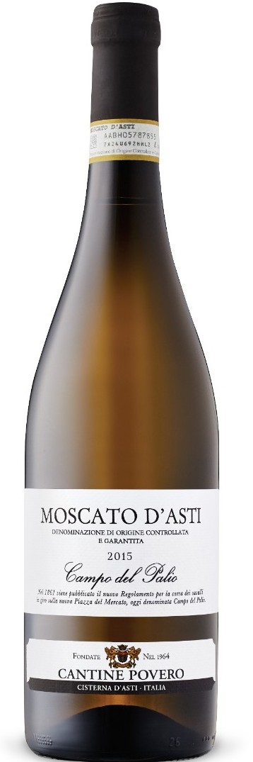 Cantine Povero Campo del Palio Moscato D'Asti 2015
