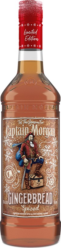 Captain Morgan Gingerbread Spiced Rum 750mL