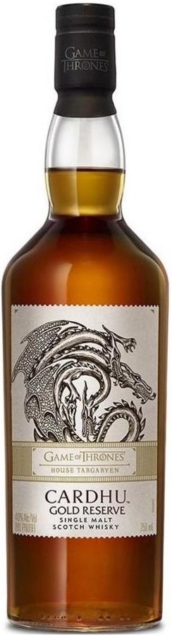 Cardhu Gold Reserve House Targaryen Game Of Thrones Whiskey