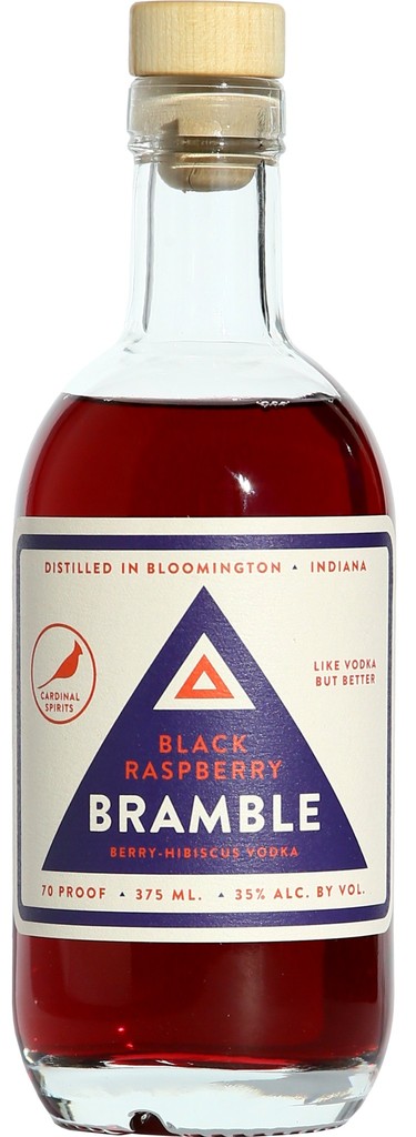 Cardinal Spirits Black Raspberry Bramble Vodka