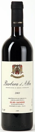 Cascina Disa Elio Sandri. Barbera D'Alba DOCG