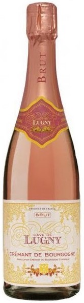 Cave de Lugny Brut Ros̩ Cr̩mant de Bourgogne