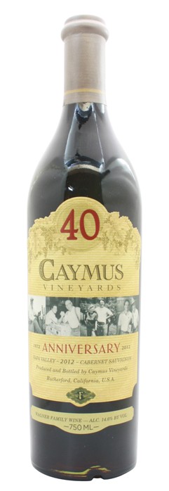 Caymus Cabernet Sauvignon 2012