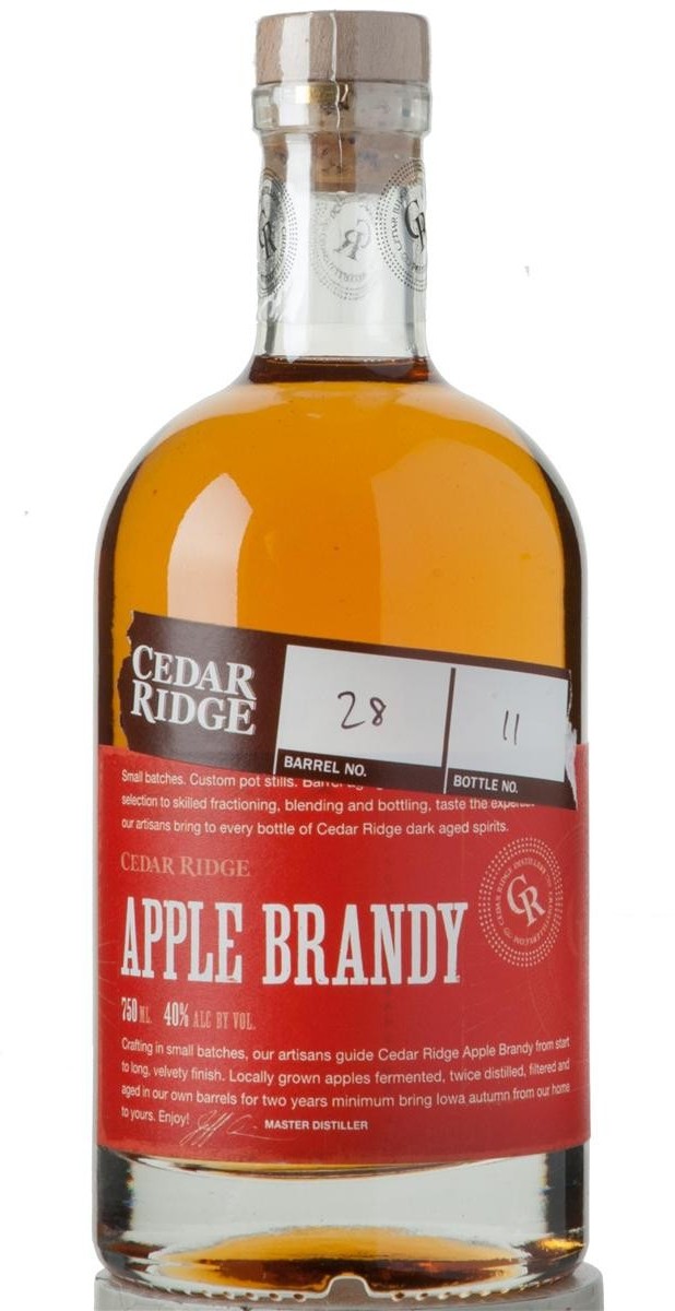 Cedar Ridge Apple Brandy