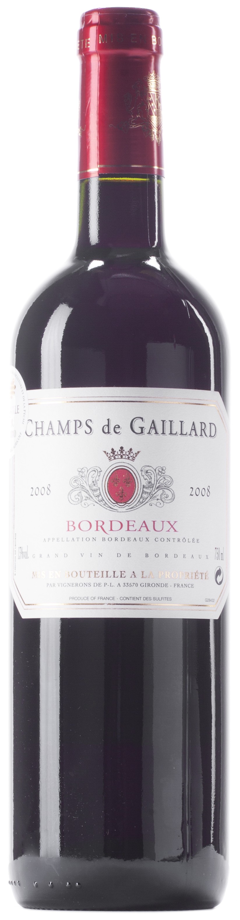 Champs De Gaillard Bordeaux 2008