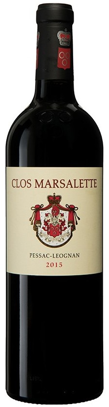 Chateau Clos Marsalette Pessac Red 2015