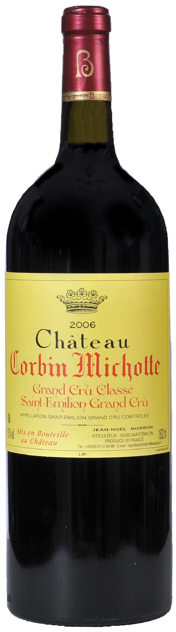 Chateau Corbin Saint-Emilion Grand Cru 2006