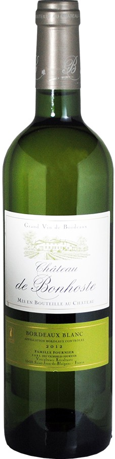 Chateau De Bonhoste Bordeaux Blanc 2012