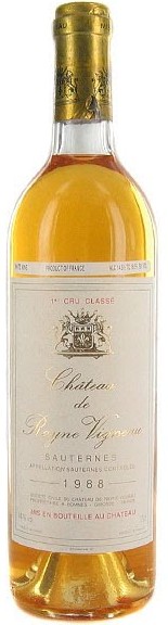 Chateau de Rayne Vigneau Sauternes