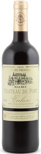 Chateau Du Port Cuvee Prestige Malbec 2012