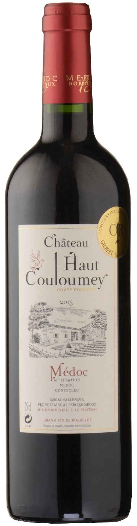 Chateau Haut Couloumey Cuvee Meline Medoc 2016