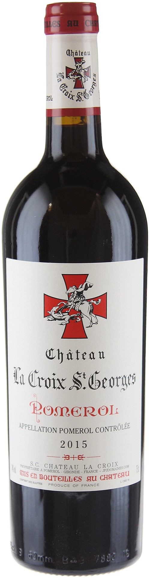 Chateau La Croix Saint Georges Pomerol 2015