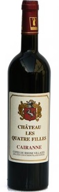 Chateau les Quatre Filles Cotes du Rhone Villages Cairanne Rhone Blend