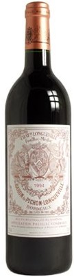 Chateau Longueville Baron de Pichon-Longueville Bordeaux 1988