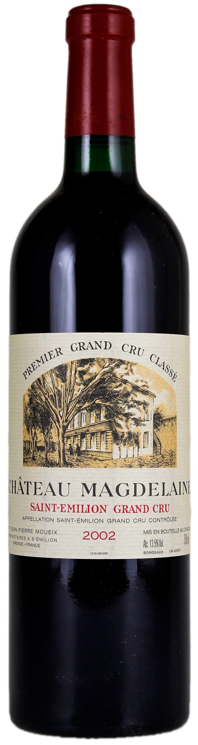 Chateau Magdelaine Saint-Emilion Grand Cru 2002