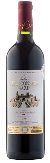 Chateau Monconseil Gazin 2014