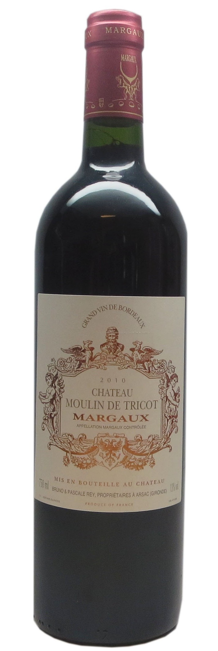 Chateau Moulin de Tricot, Margaux 2010