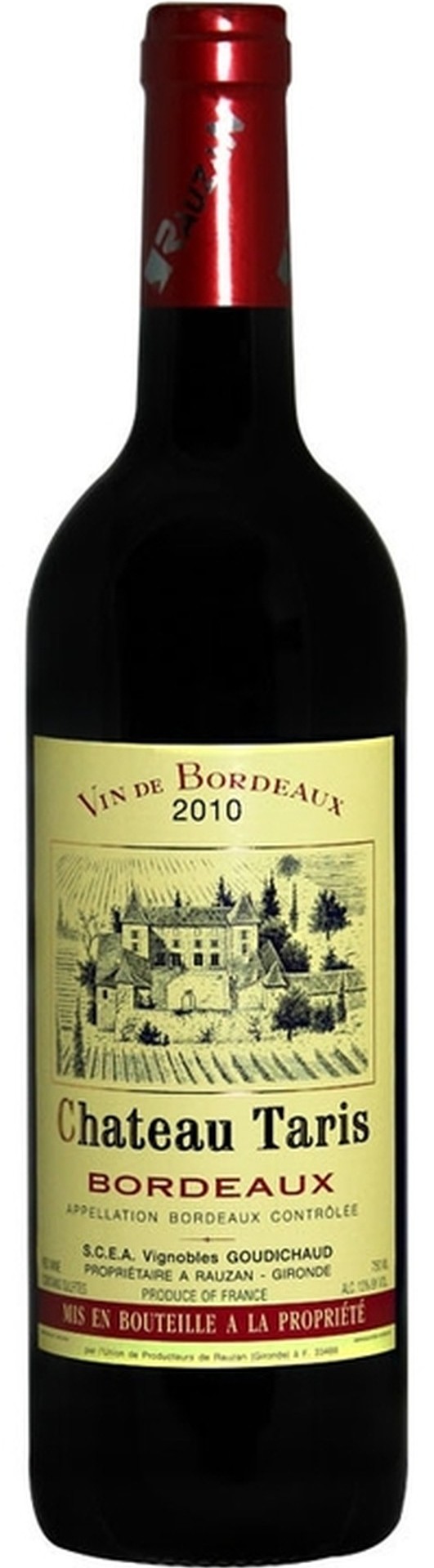 Chateau Taris Bordeaux 2010
