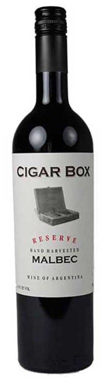 Cigar Box Reserve Hand Harvested Malbec