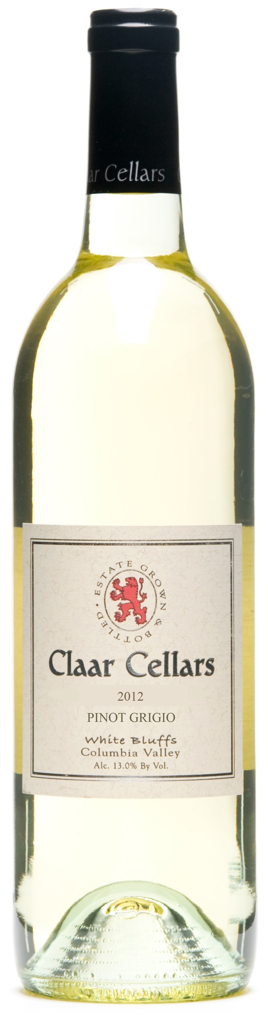 Claar Cellars White Bluffs Vineyard Unoaked Chardonnay