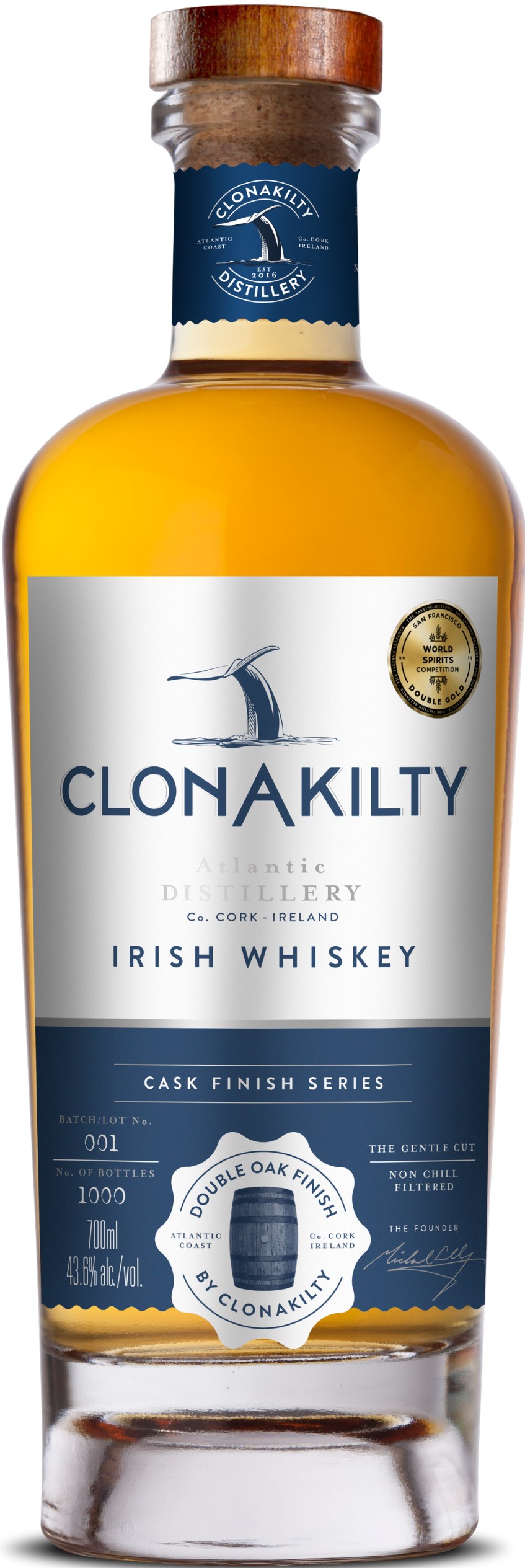 Clonakilty Single Batch Double Oak Finish