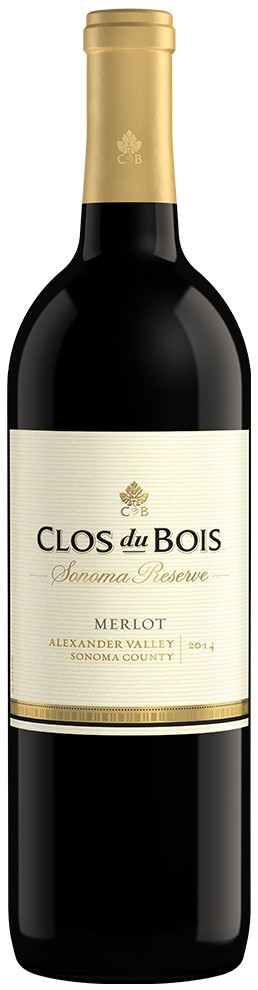 Clos Du Bois Sonoma Reserve Merlot 2014