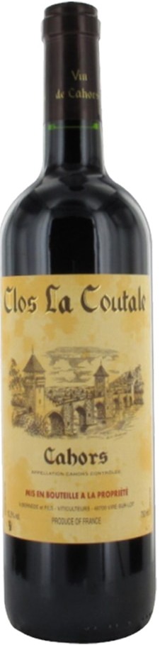 Clos La Coutale Cahors 2017