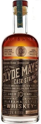 Clyde May's Cask Strength 10 Year