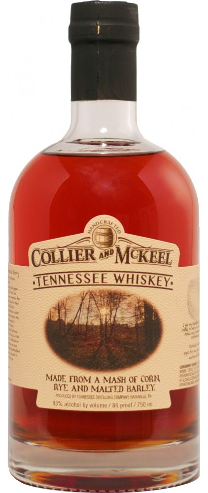 Collier and McKeel Tennessee Whiskey