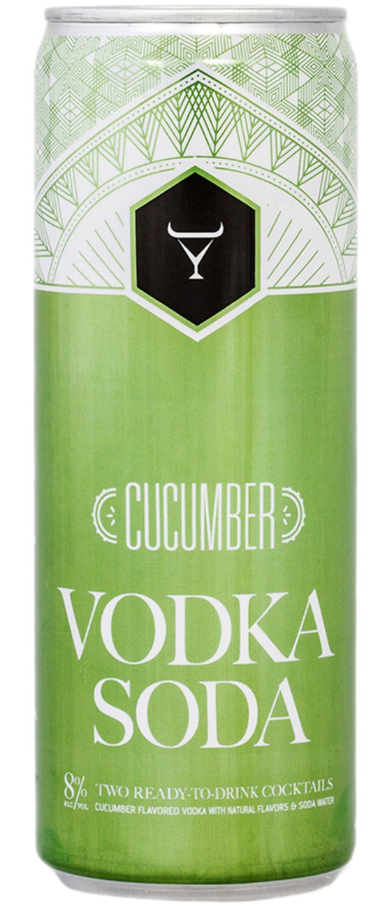 Conniption Cucumber Vodka Soda 355mL can