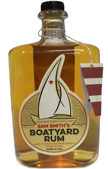 Cooperstown Distillery Sam Smith Boatyard Rum