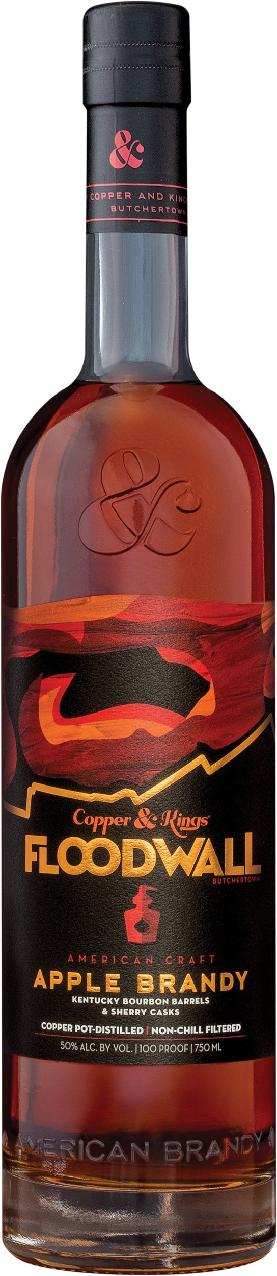 Copper & Kings Floodwall Apple Brandy