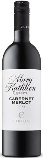 Coriole Mary Kathleen Reserve Cabernet / Merlot 2012