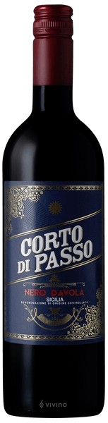 Corto di Passo Nero d'Avola 2018